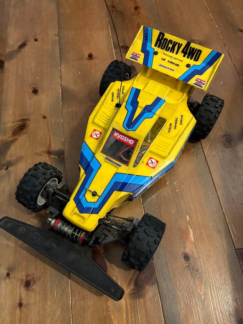 1980年代　昭和　京商ロッキー チェーン駆動 ラジコン 稼働確認済