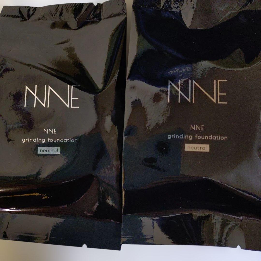 NNE グラインディングファンデーション レフィル ニュートラル×2個