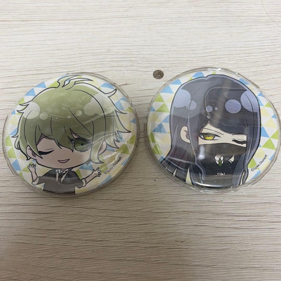 ダンガンロンパV3 天海蘭太郎 真宮寺是清 制服 缶バッジ - メルカリ