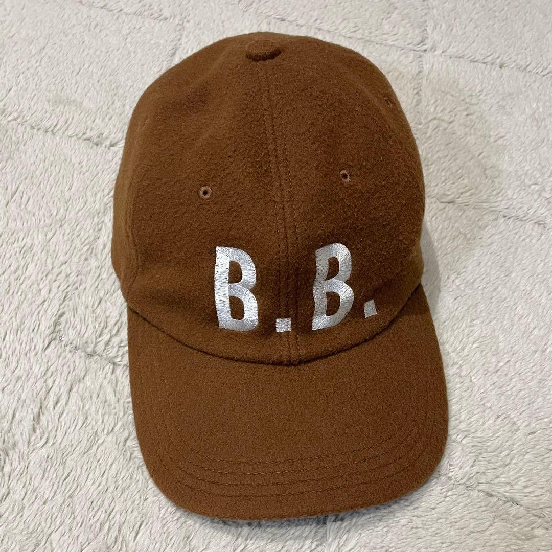 Brooks Brothers B.B. ウールキャップ　ブラウン