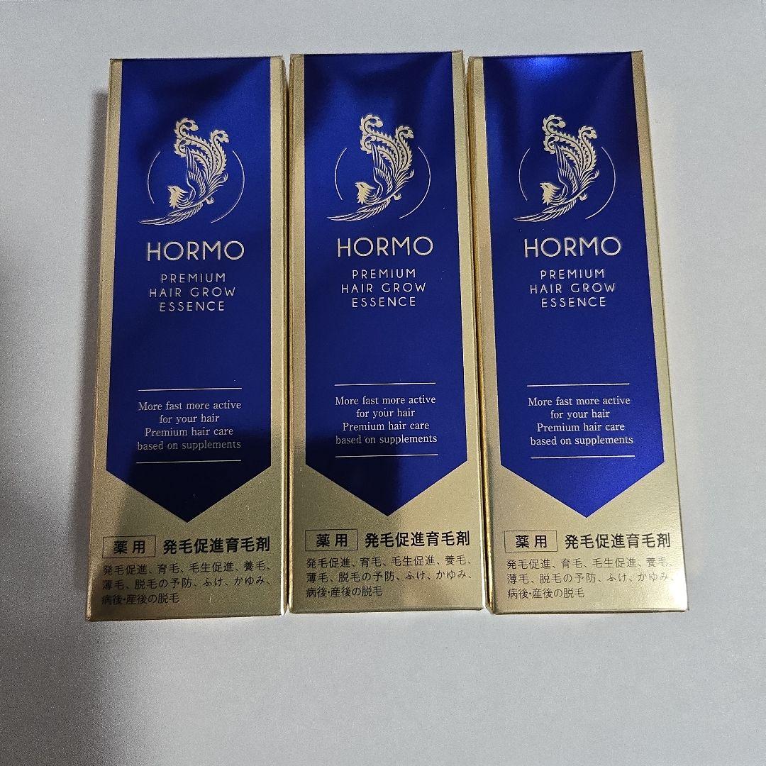 HORMO PREMIUM HAIR GROW ESSENCE 3本セット