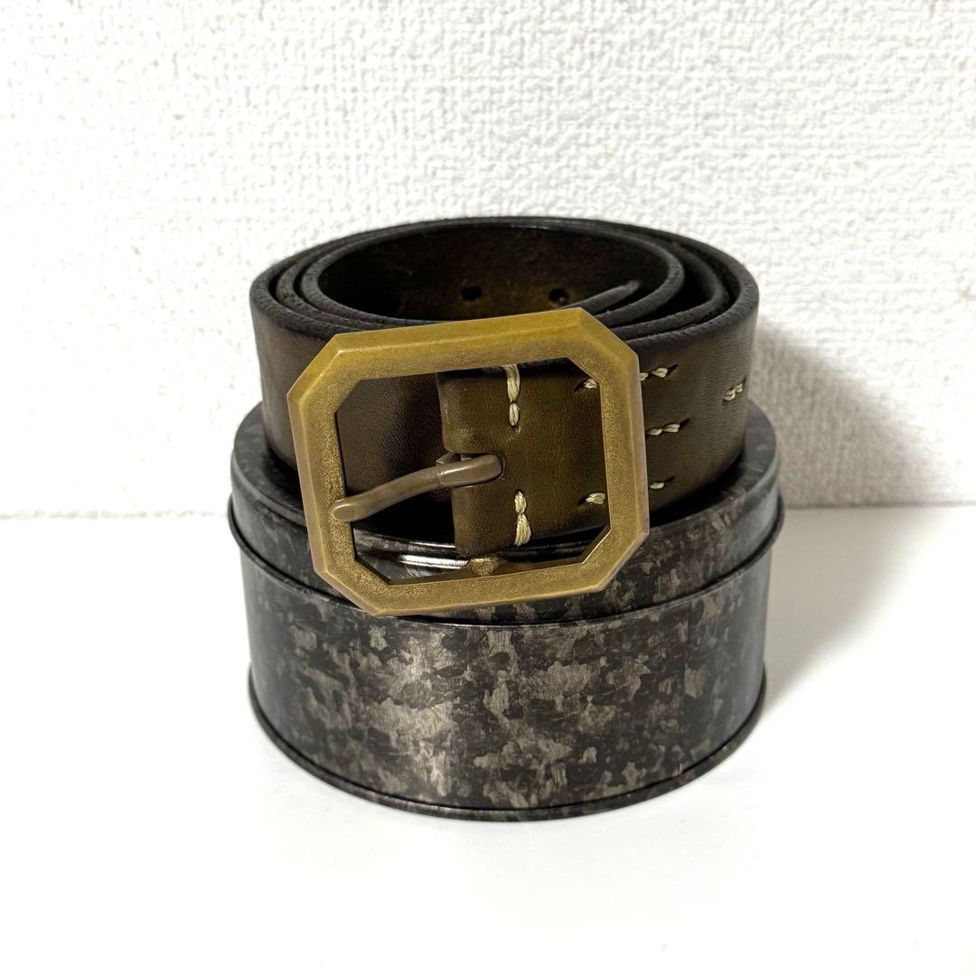 Vintage Works ヴィンテージワークス レザーベルト 茶色