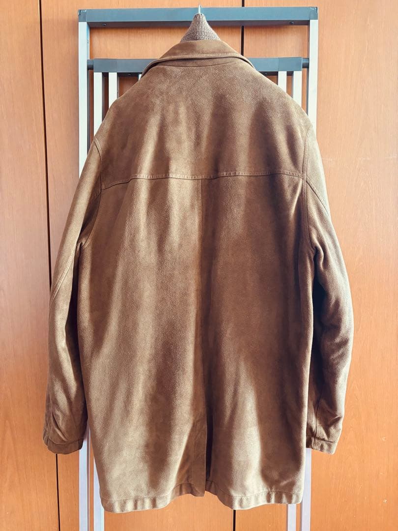 OLD ENGLAND メンズ スエードハーフコート - メルカリ