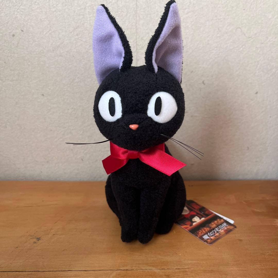 ジブリパーク 魔女の宅急便 黒猫 ジジ ぬいぐるみ - メルカリ