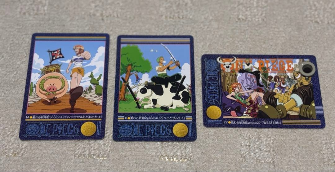 ワンピース ビジュアルアドベンチャー カードダス 当時物 - メルカリ