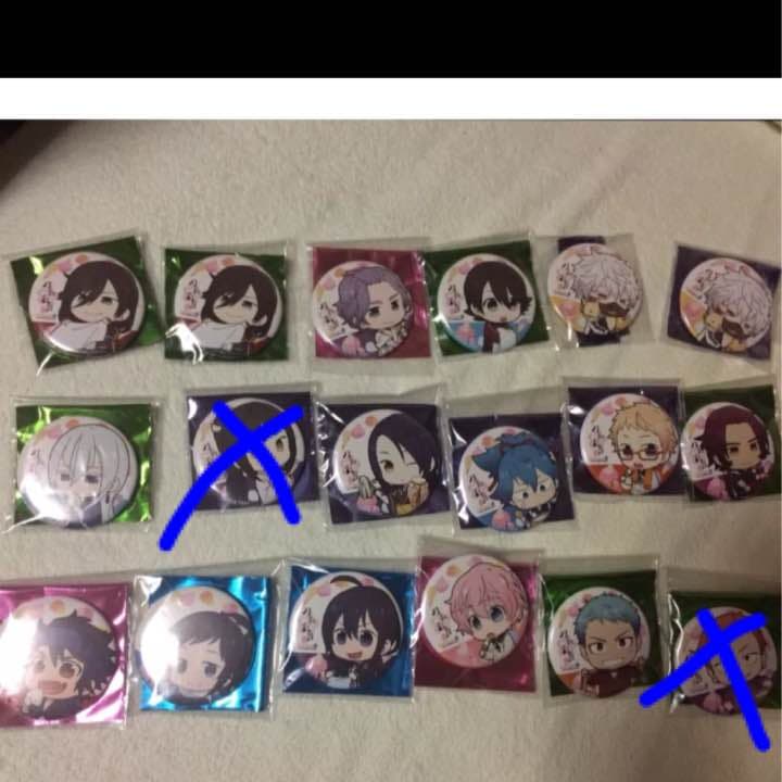 【刀剣乱舞】花丸カフェ缶バッジ