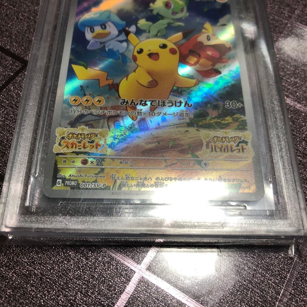 BGS10 ブラックラベル ピカチュウ スカーレット バイオレット プロモ