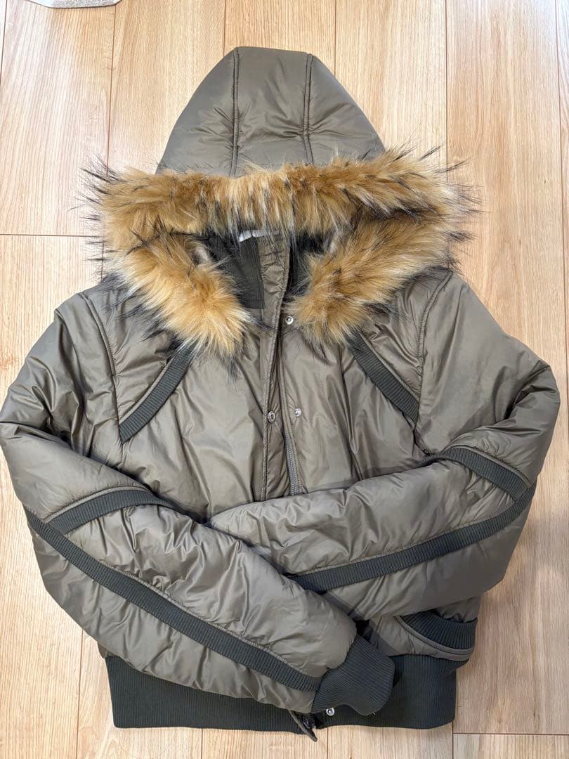 BEEDEN SWITCHING RIB 2WAY PUFFER JACKET - メルカリ