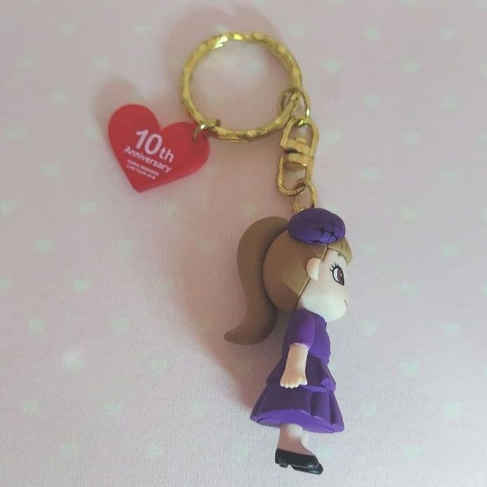 西野カナ マスコットキーホルダー Love it 10周年 紫 - メルカリ
