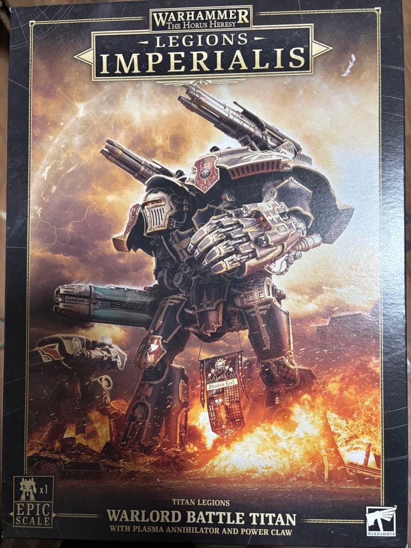 ウォーハンマー LEGIONS IMPERIALIS ウォーロードタイタン ウォーロード・タイタン : r/LegionsImperialis