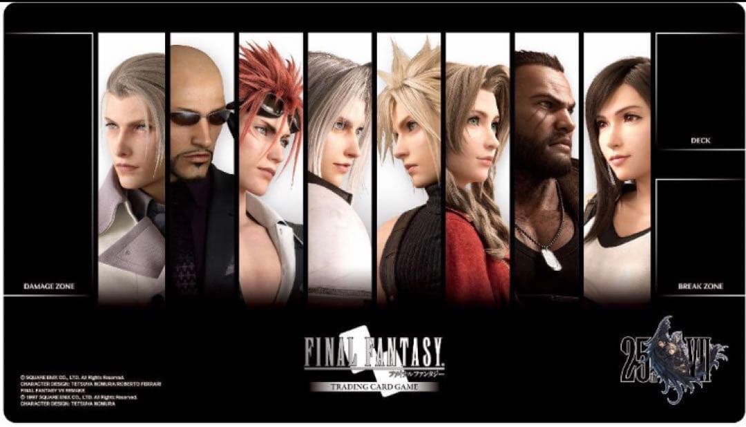 【未開封】ファイナルファンタジーVII 25周年記念プレイマットプロモカード付き