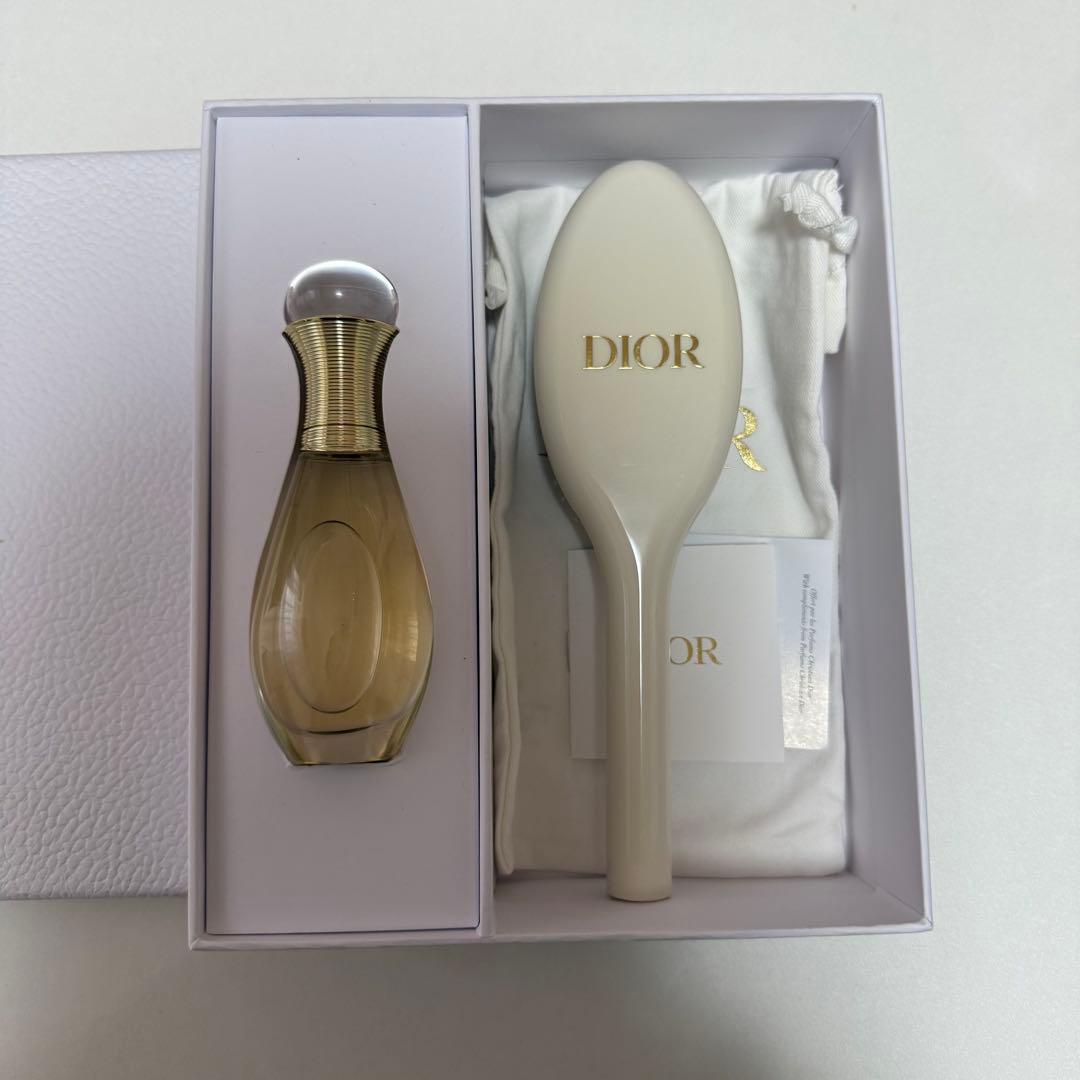 ディオールジャドール ヘアミスト 40mlブラシセット ノベルティ - メルカリ