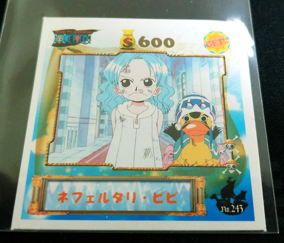 ワンピース ONEPIECE　アラバスタ編 シール　尾田栄一郎　集英社 2002