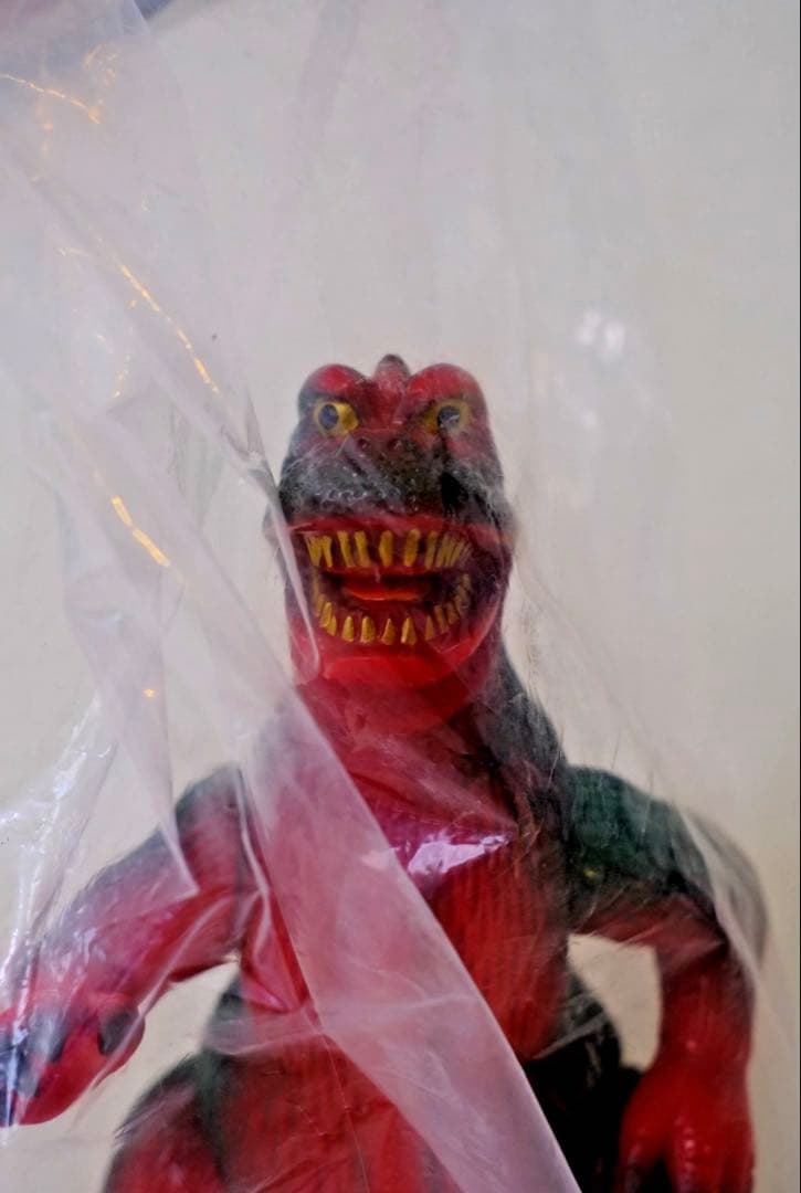 限定】マルサン ゴジラ 1968 350 レッドビニール グリーンスプレー