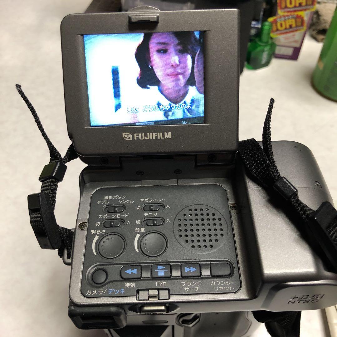 動作品 FUJIFILM 液晶付videoHi8 FS-80MT ビデオカメラ FUJIFILM