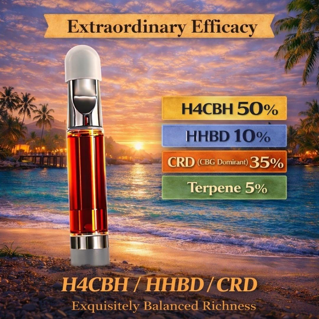 【1㎖】H4CBH × HHBD × CRD リキッド | CBD | CBG