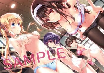 冴えない彼女の育てかた とらのあな全巻連動購入抽選特典 描き下ろしブランケット