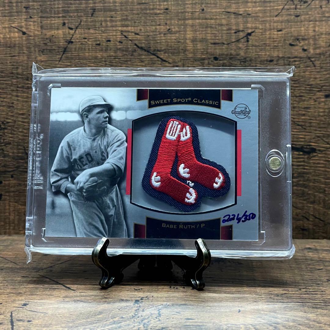 激レア 二刀流 ベーブルース sweet spot 350枚限定パッチカード