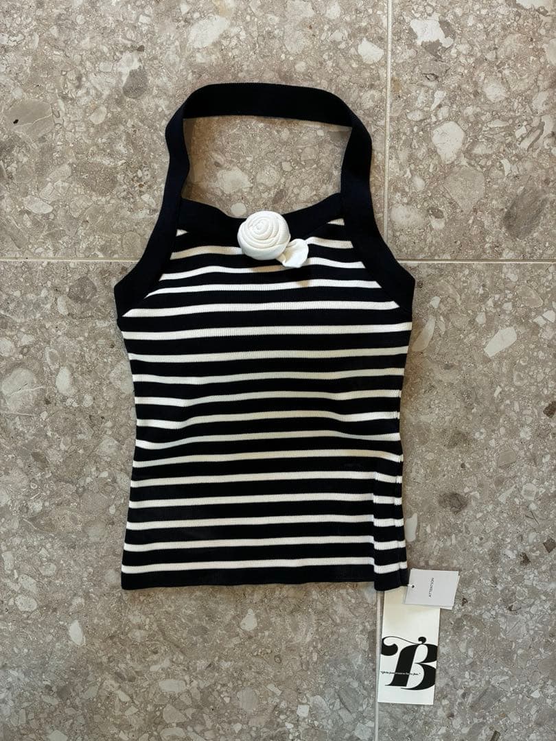 トップス Bibiy. ROSETTE TANK TOP