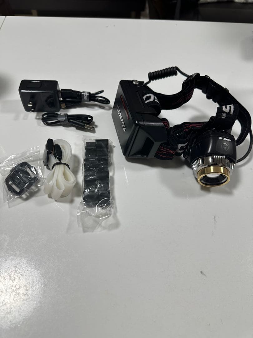 ヘッドライト(ジェントス)GH-200RG - メルカリ