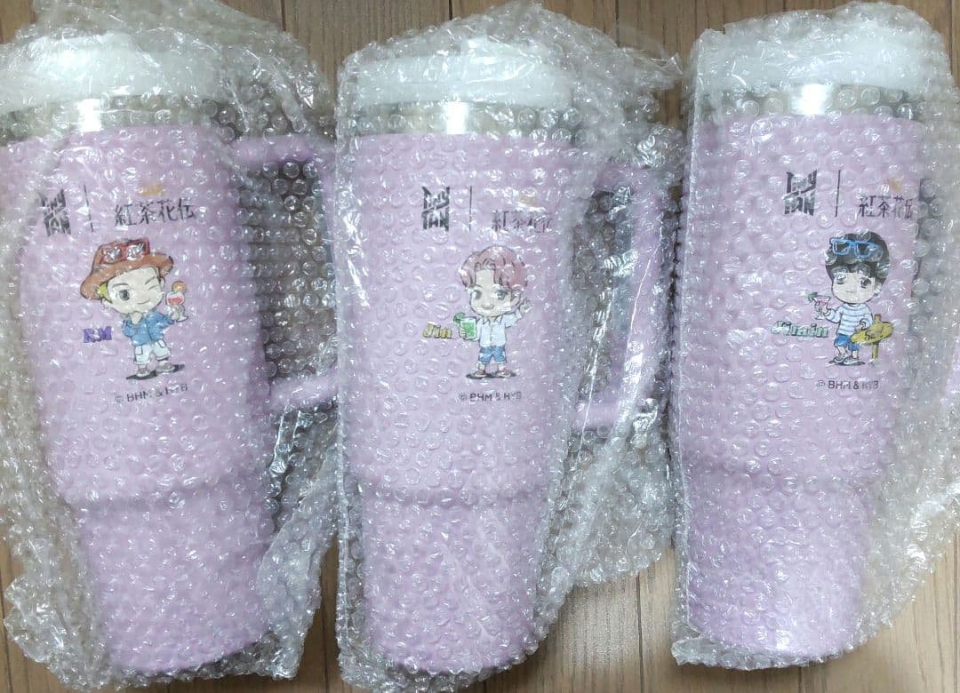 BTS TinyTAN タイニータン タンブラー RM Jin Jimim