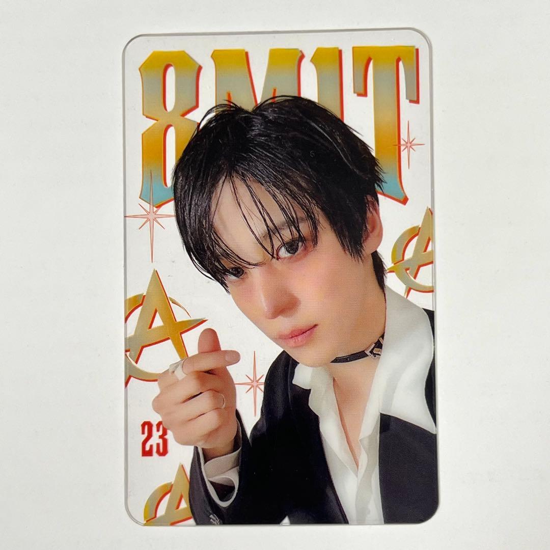 ATEEZQoo10アルバム特典クリアトレカ ユンホ ユノ - メルカリ