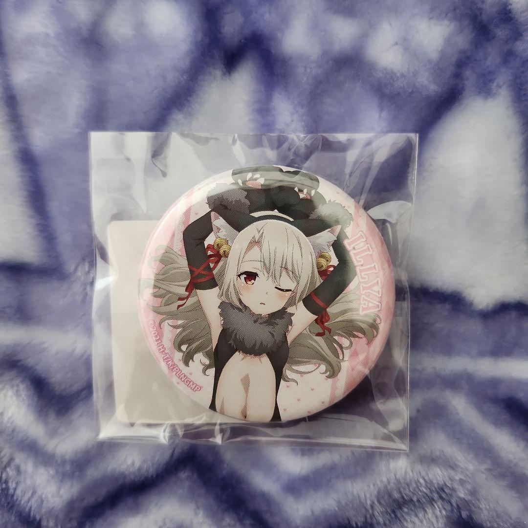 DMM プリズマイリヤ ビーストスクラッチ イリヤ おやすみver 缶バッジ