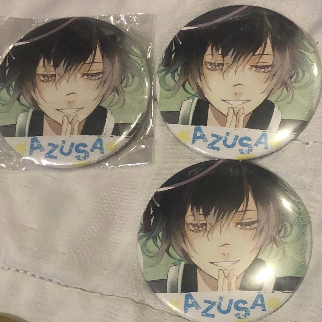 ディアラバ 無神アズサ グッズ 缶バッジ キャラソン - メルカリ