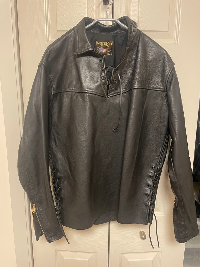 VANSON DENVER バンソン デンバー プルオーバー　レザージャケット Yahoo!オークション -「バンソン デンバー」の落札相場・落札価格