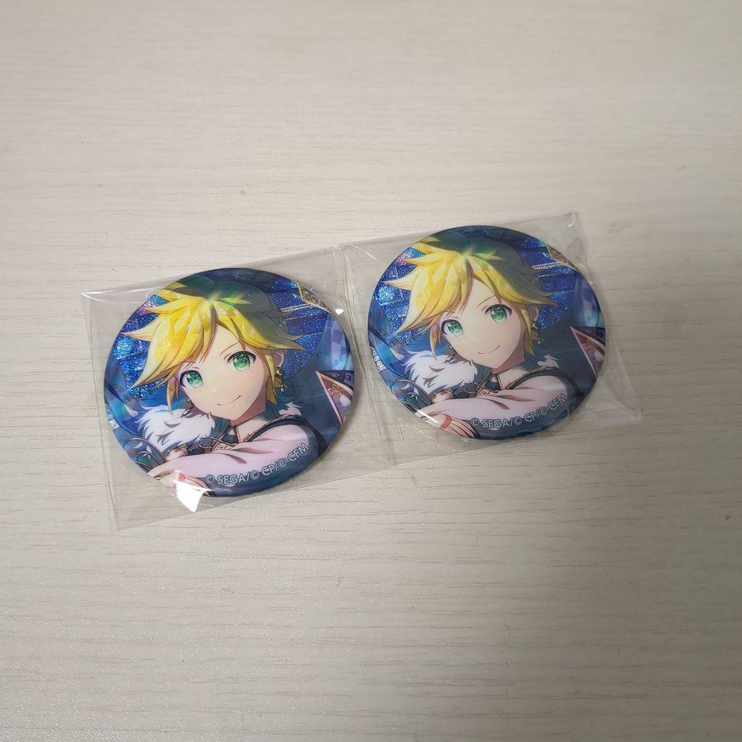 プロセカ 鏡音レン グリッター缶バッジ 30c - メルカリ