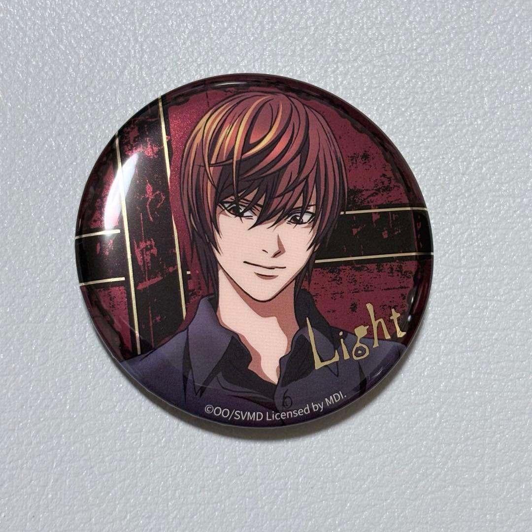 デスノートDEATH NOTE 中国限定 缶バッジ 夜神月 - メルカリ