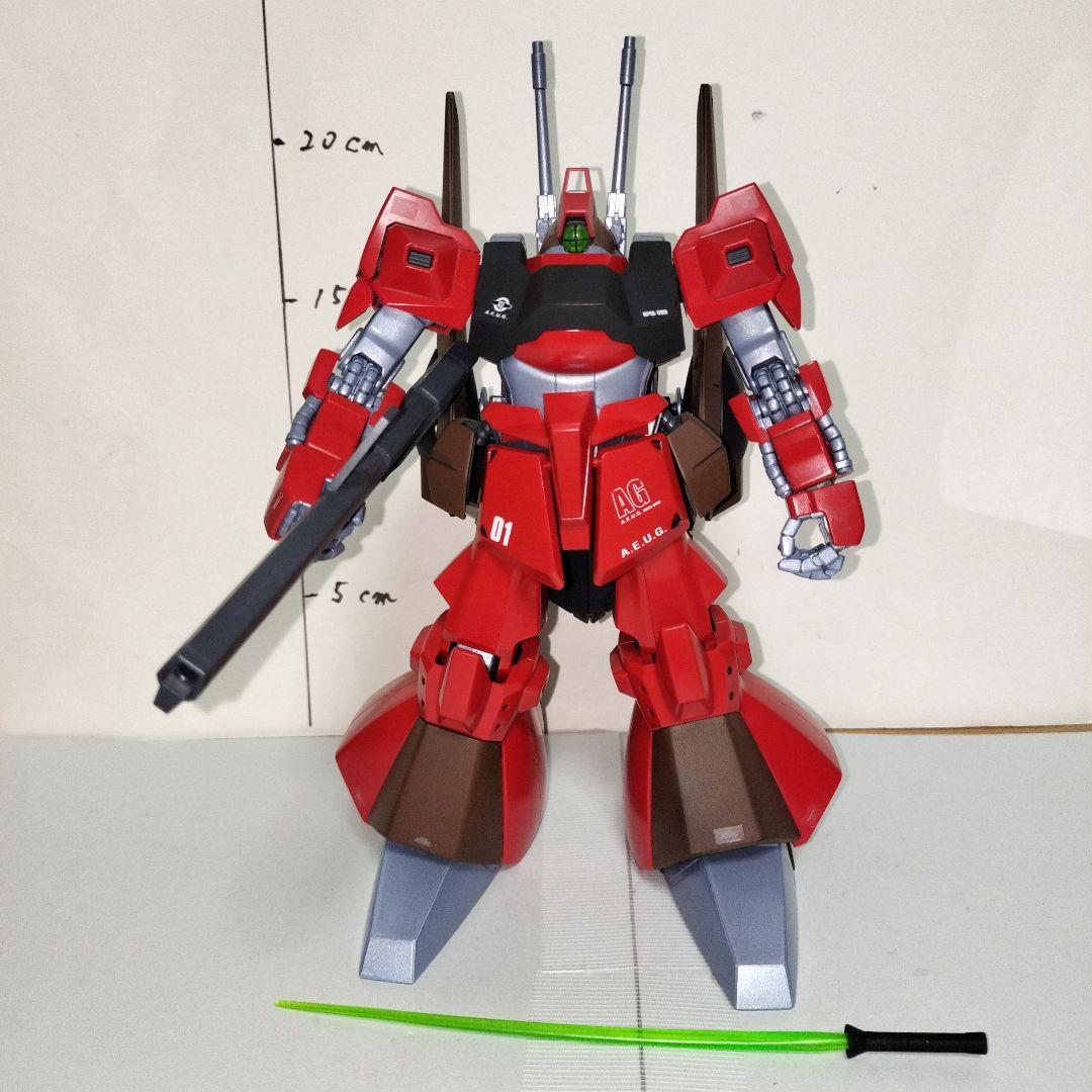 MG 1/100 リック・ディアス クワトロカラー 塗装完成品 赤 ガンプラ