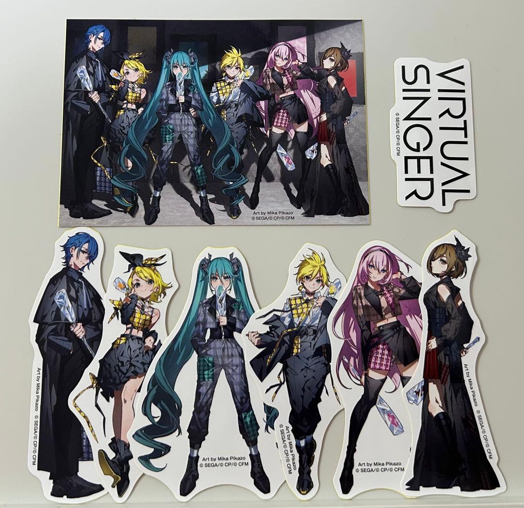 プロセカ バーチャルシンガー ZOZOTOWN ステッカーセット - メルカリ