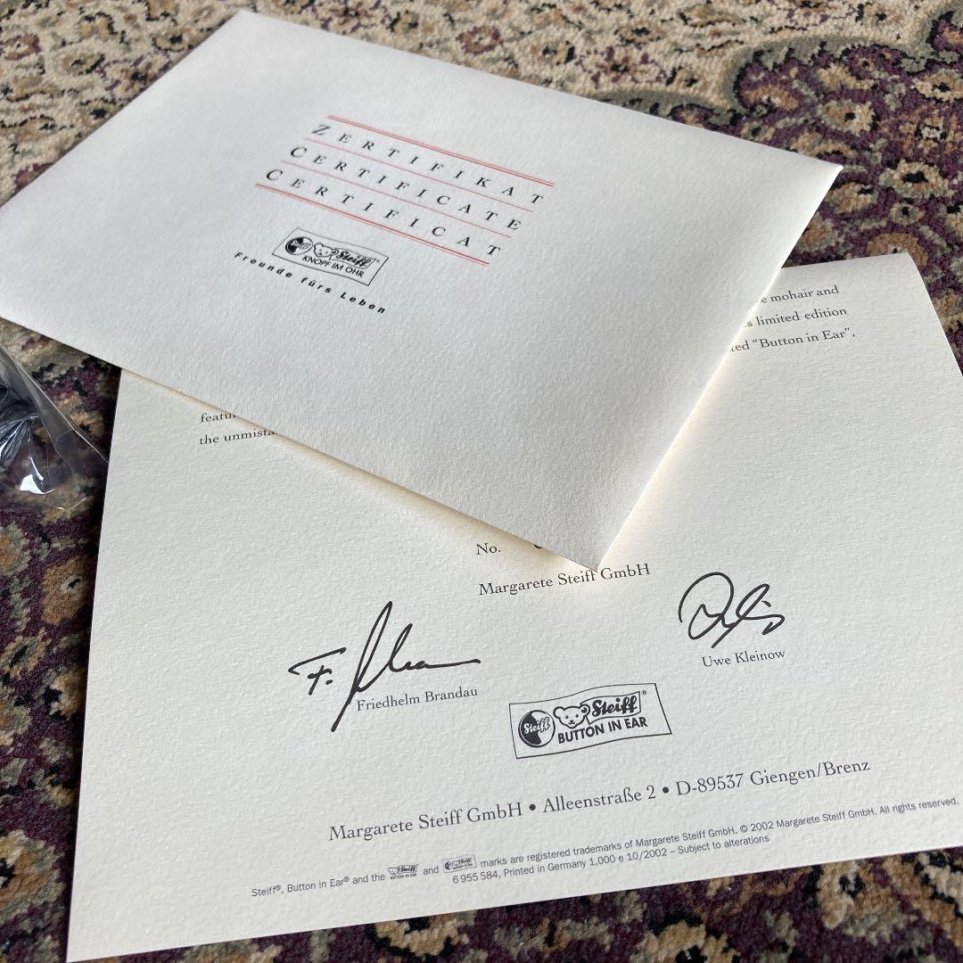 シュタイフ JALパイロットベア 2002 - メルカリ