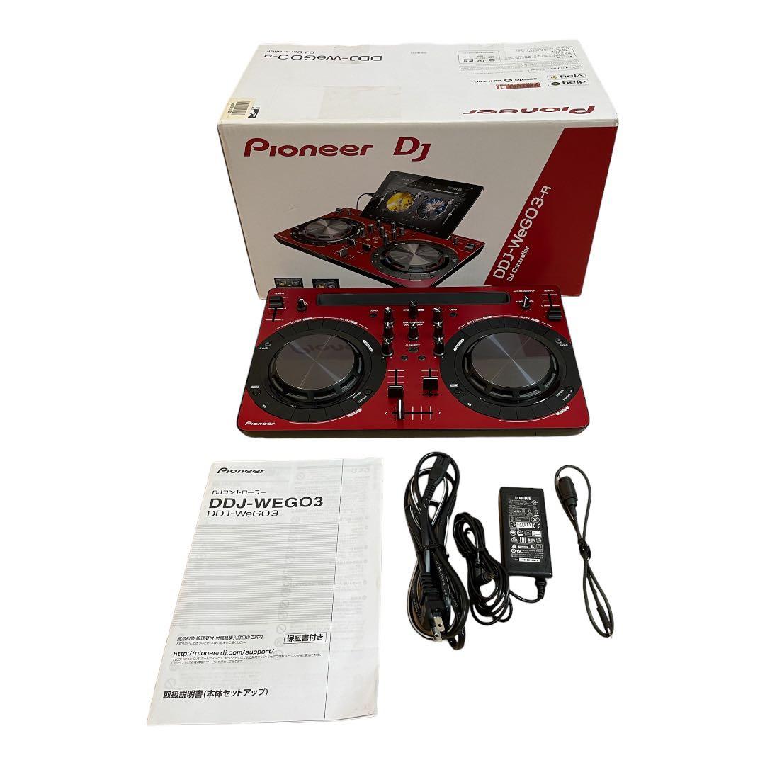 Pioneer DDJ-WeGO3-R パイオニア レッド 動作確認済
