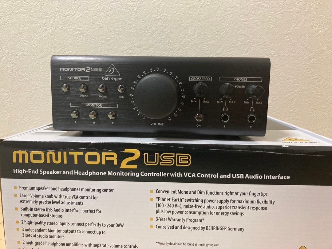 DTM・DAW transfer69BEHRINGER MONITOR2USB