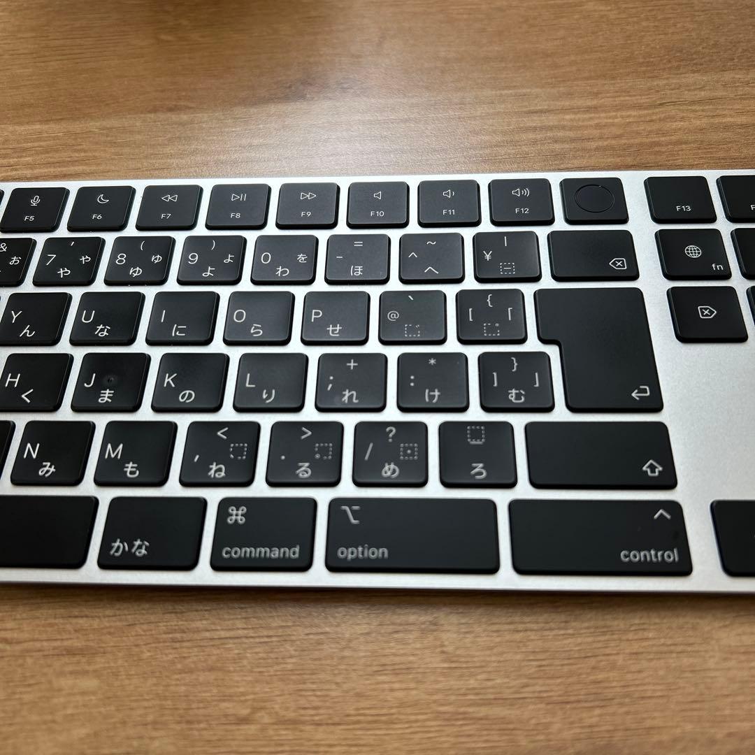 日本語配列 ワイヤレスキーボード テンキー付き