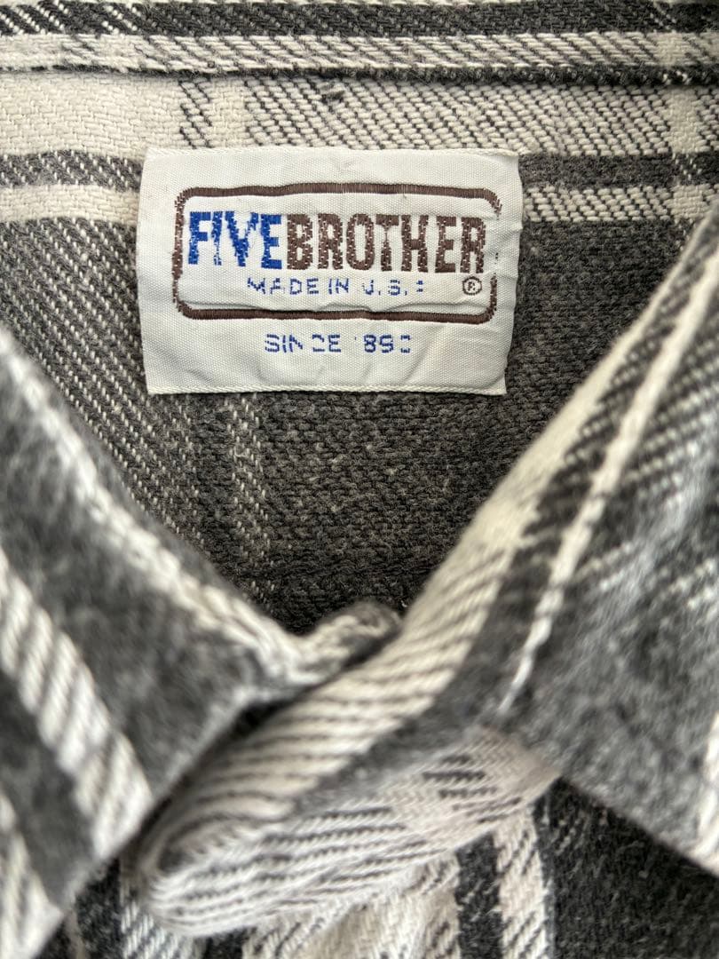 USA製 80s FIVE BROTHER ファイブブラザー XLヴィンテージ