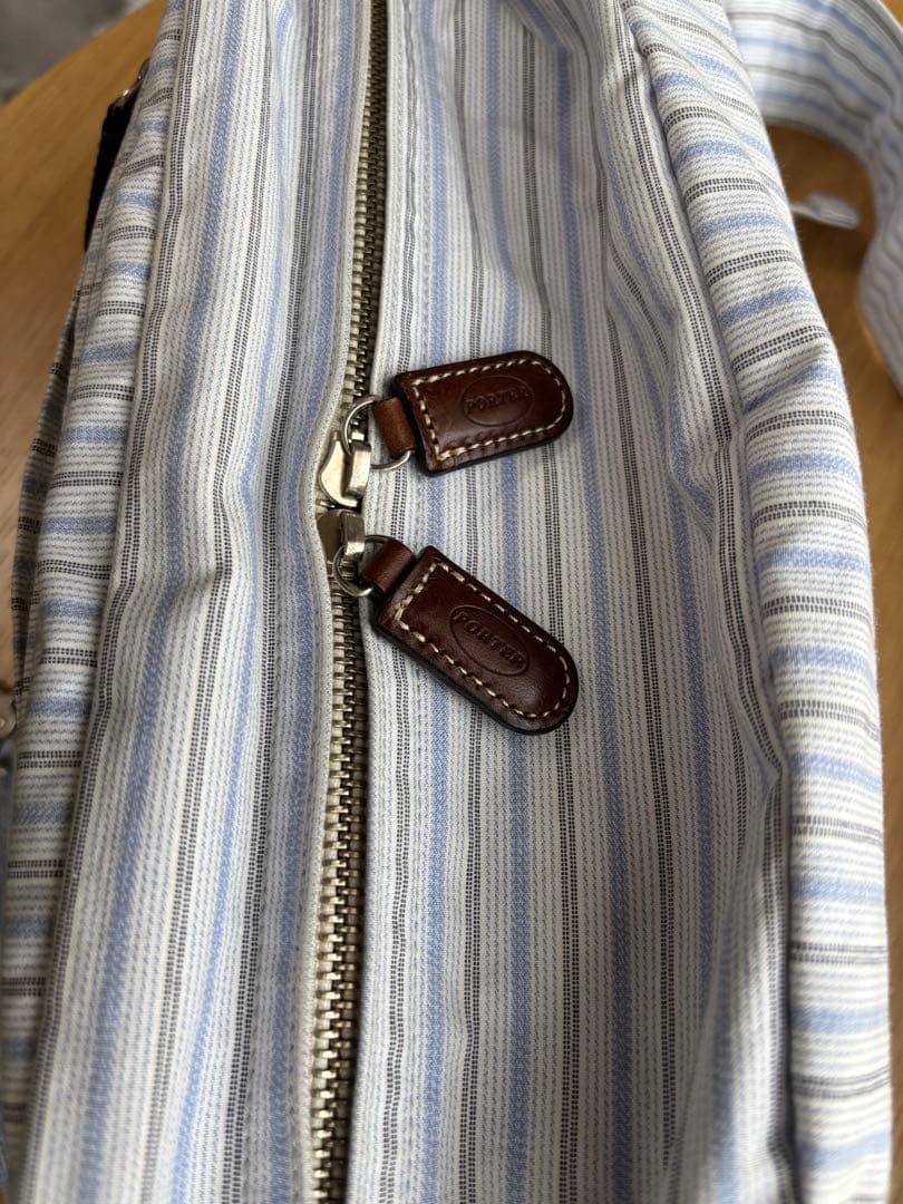 入手困難/70周年記念モデル/美品】PORTER BLUE STRIPE - メルカリ