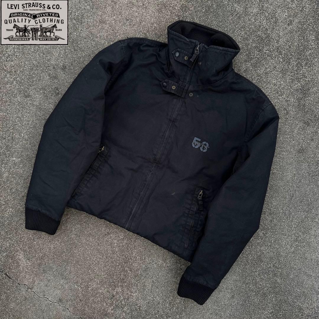 超希少00s ユーロリーバイス 襟高 チンストラップ 短丈 サンタフェ ショート