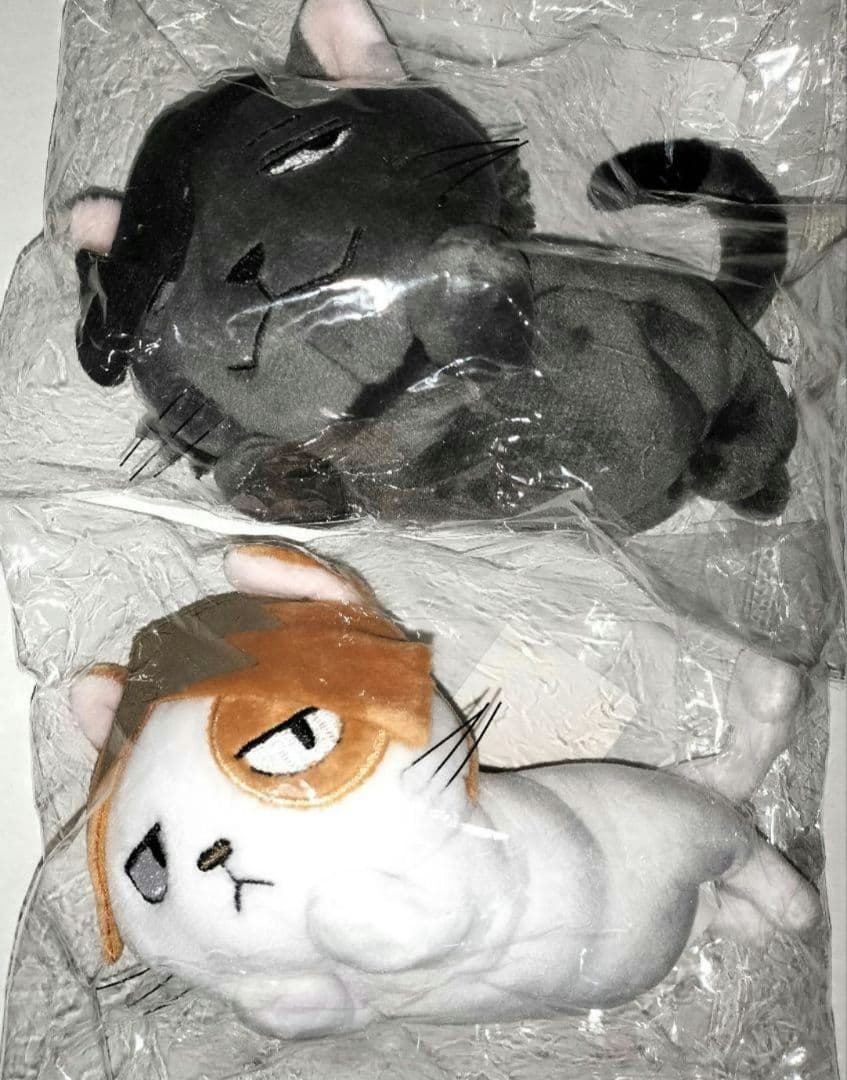 ハイキュー!! 黒尾鉄朗 孤爪研磨 ぬいぐるみ セット だるぬい Amazon.co.jp: ぬいぐるみセット 研磨ネコ 孤爪研磨 &黒尾ネコ 黒尾