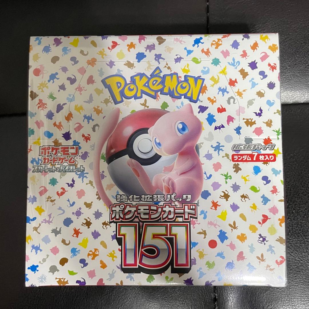 ポケモンカード 151 シュリンク付き 1box 破れあり - メルカリ