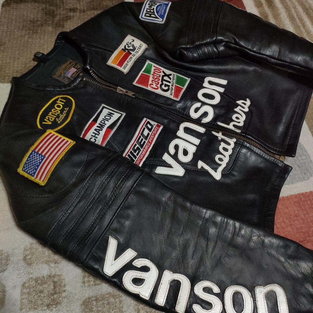 Ryotaレア別注黒VANSON孤高の一着　ワンスター36フルデコ交換も可