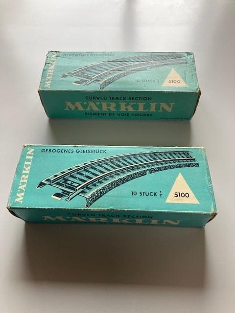 メルクリン　レール 品番５１００　HO　ゲージ　1960年代物