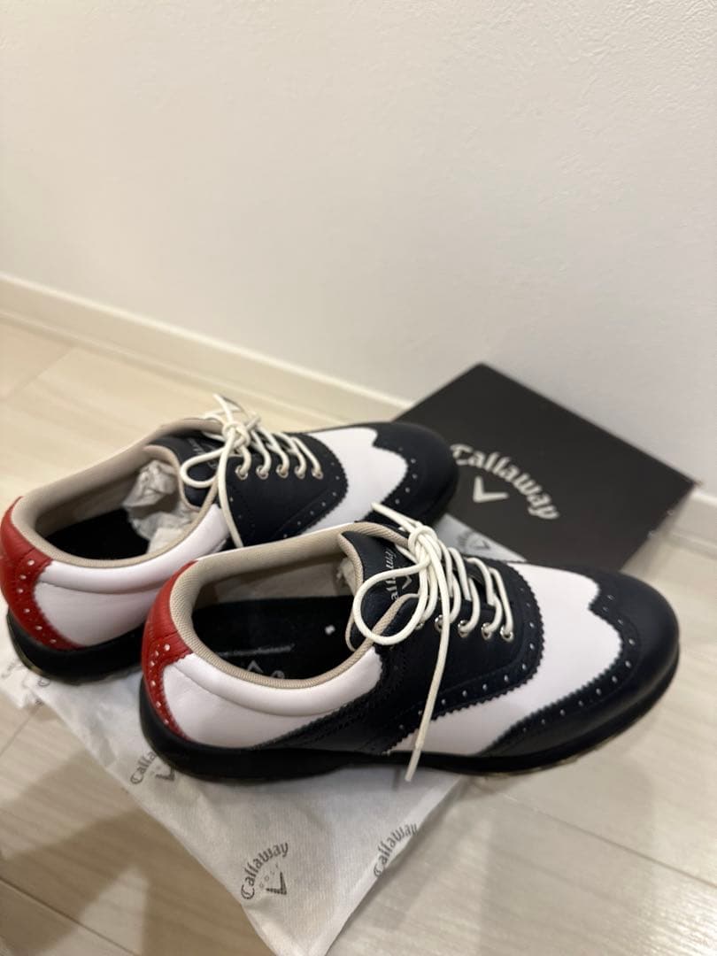 Callaway ゴルフシューズ 24センチ ウィングチップ キャロウェイ