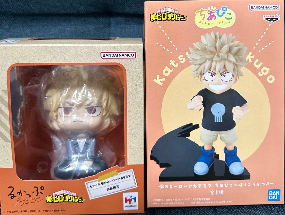 僕のヒーローアカデミア 爆豪勝己 るかっぷ（開封品）➕ちあぴこ（未開封品） るかっぷ 僕のヒーローアカデミア 爆豪勝己 (フィギュア) - ホビー