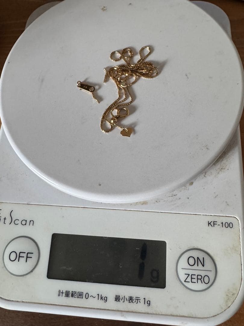 切れたK18 ネックレス 1g 修理例】K18ロープネックレスの修理◇ベル宝飾オンラインショップ ◇