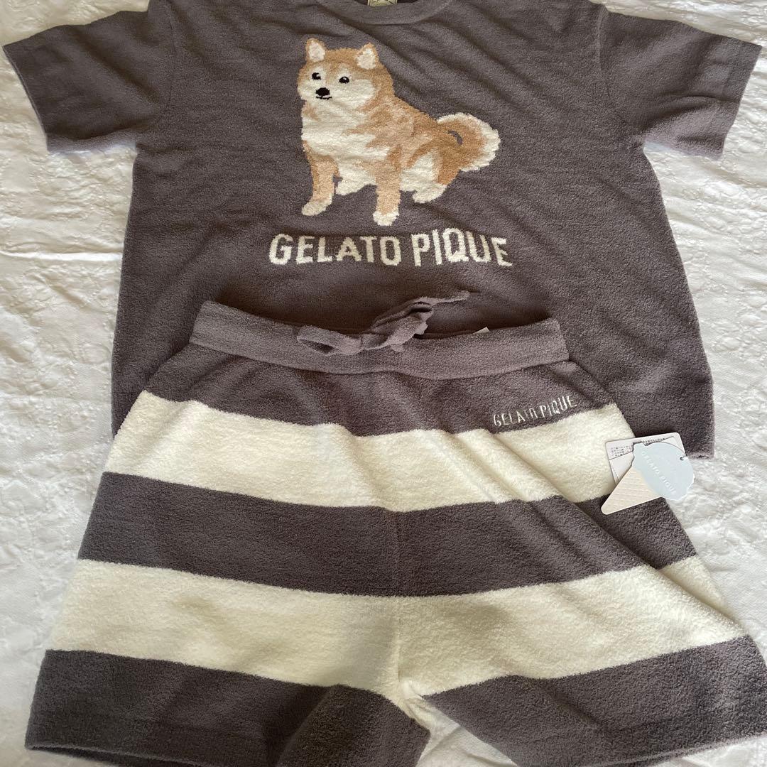 ジェラピケ 柴犬 セットアップ ルームウェア - メルカリ
