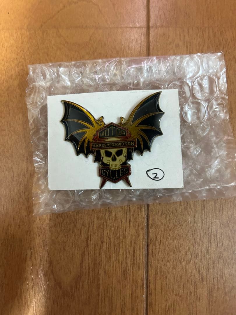 ハーレーダビッドソンHarley-Davidson ピンバッジ　デッドストック