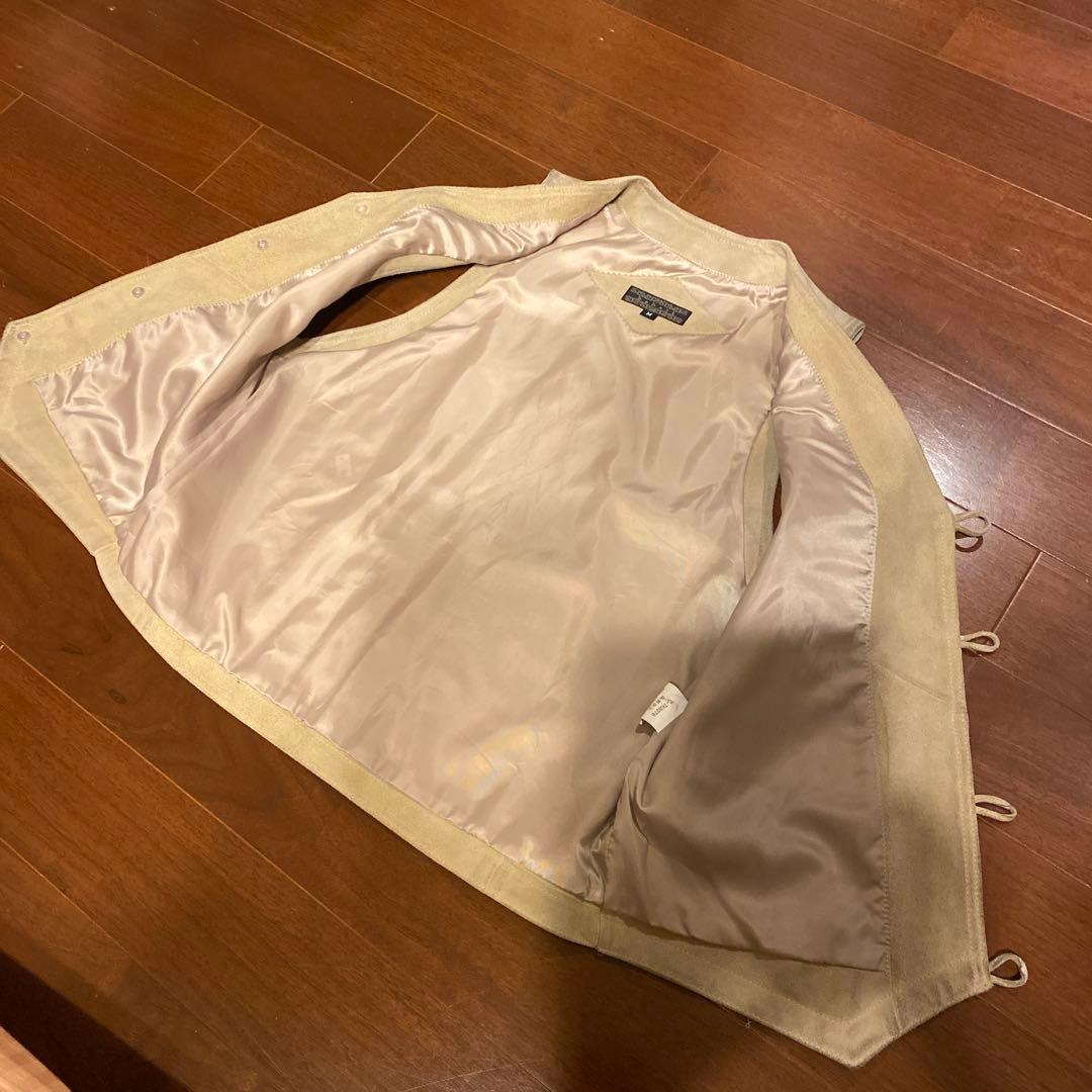 低 価格ファッション - ネイティブ柄 チマヨ レザーベスト M スエード